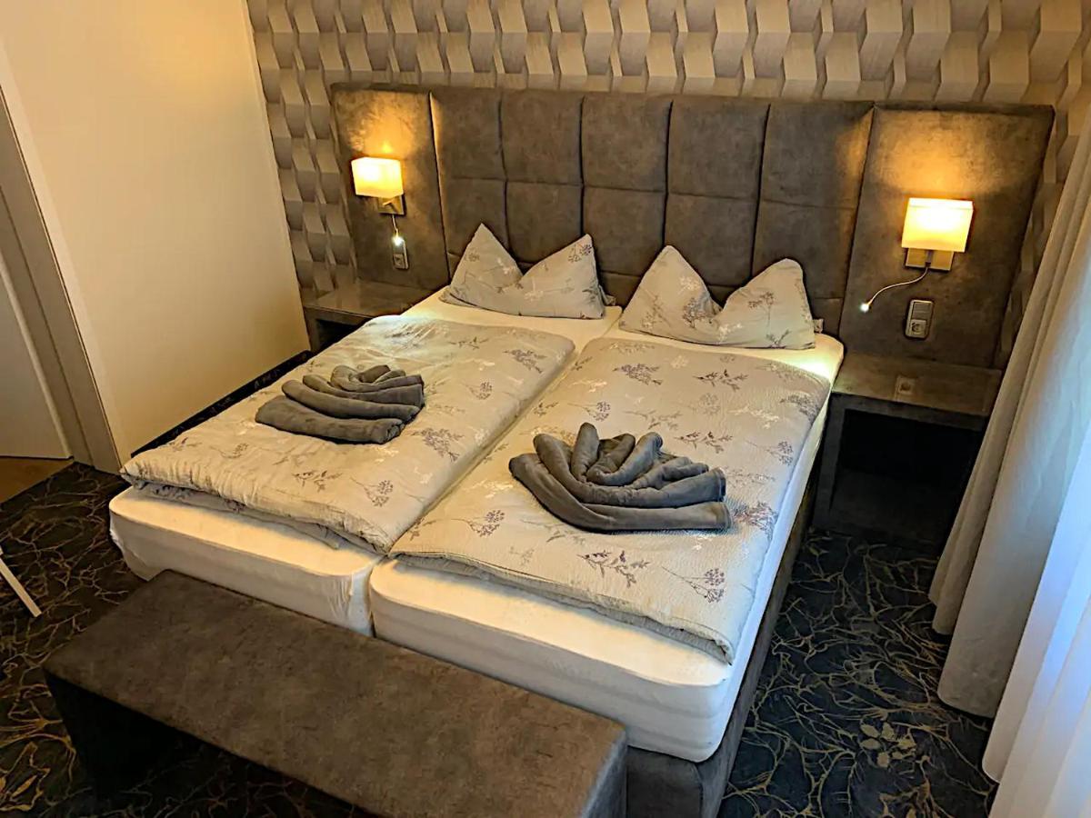 הורן-באד מאינברג Gaestehaus Am Kurpark Hotel Garni מראה חיצוני תמונה