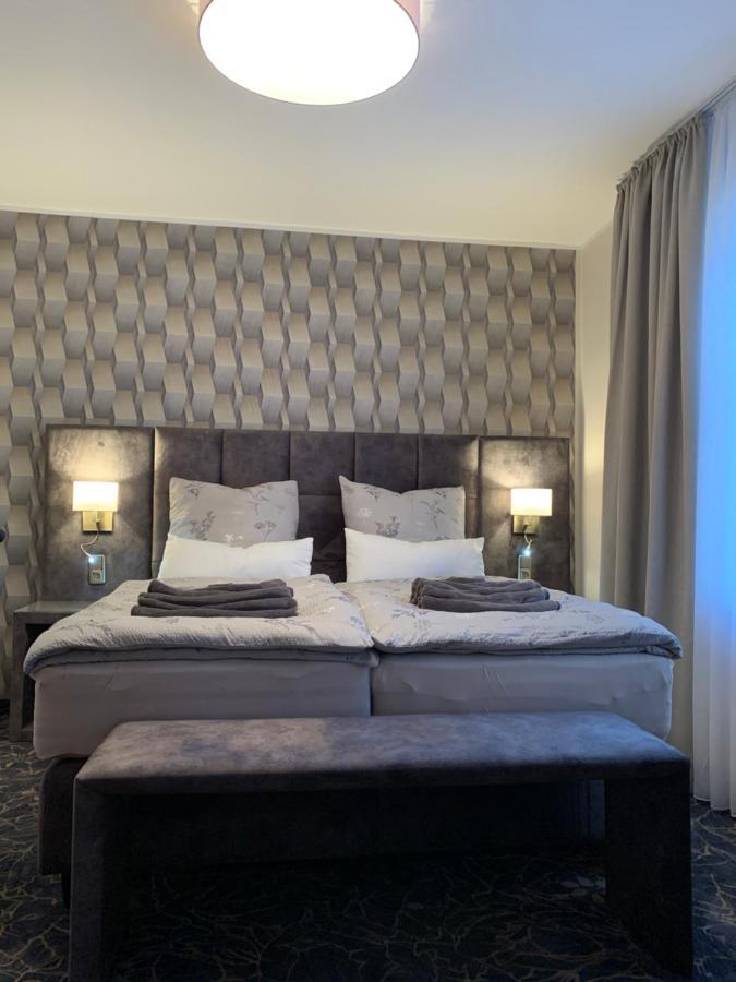 הורן-באד מאינברג Gaestehaus Am Kurpark Hotel Garni מראה חיצוני תמונה